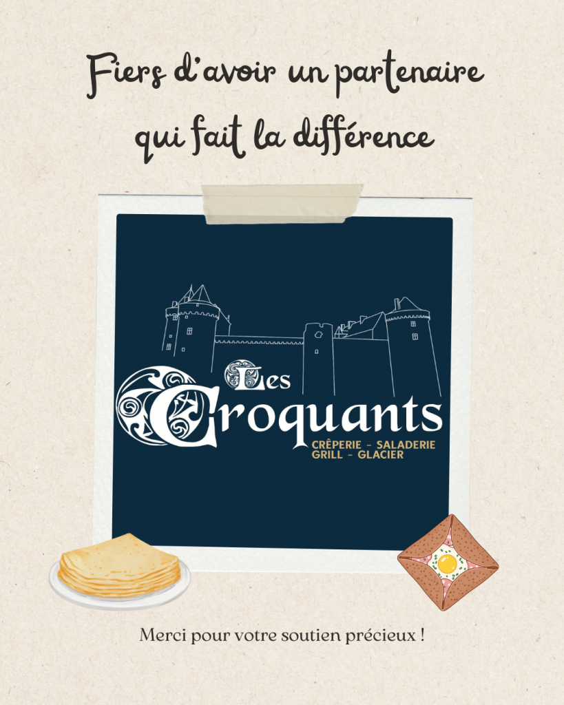 Merci à notre partenaire Les Croquants